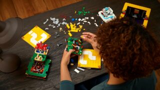 Lego and Nintendo’s $170 Question Block contains mini Mario 64 worlds