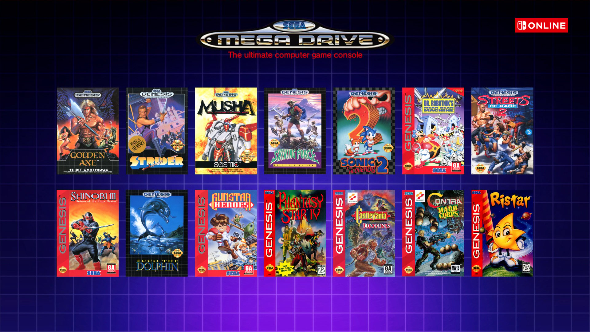 SEGA Genesis – Nintendo Switch Online New Additions Include Sonic the  Hedgehog Spinball, Shining Force II