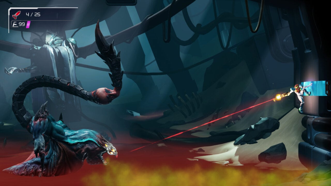 HandsOn Metroid Dread shine(spark)s on the new OLED Switch VGC