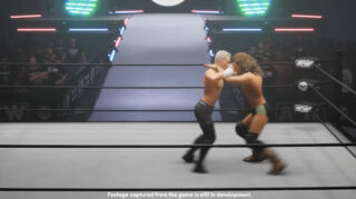 The latest AEW game footage shows its WWF No Mercy influence