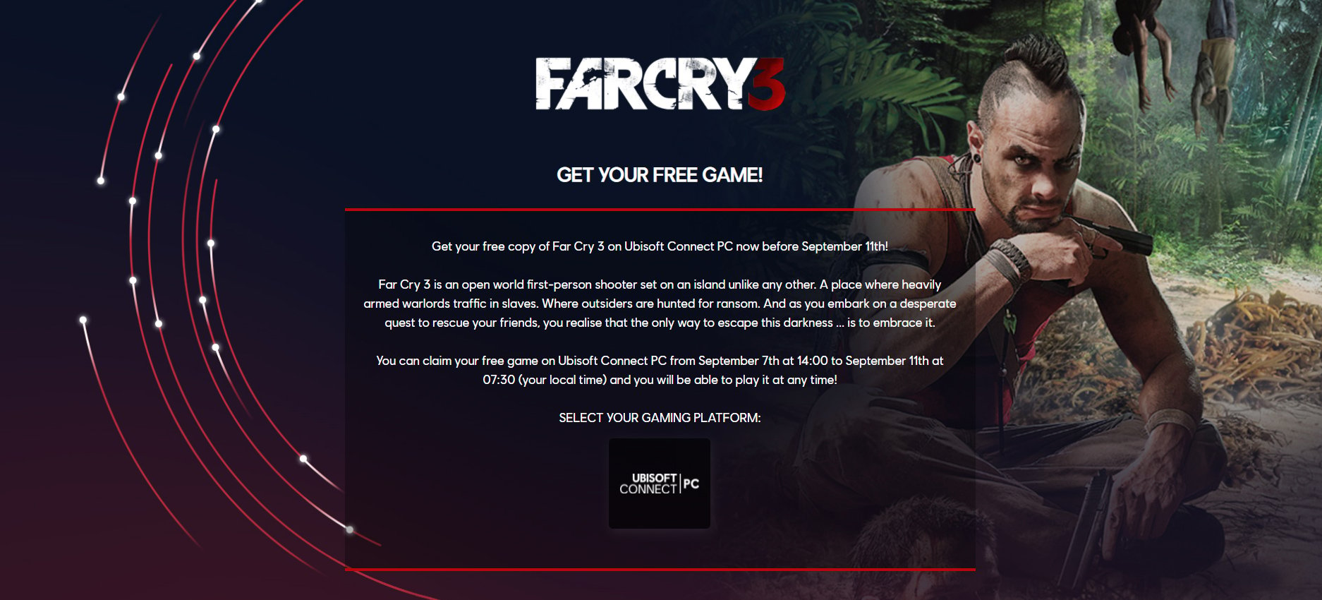 Far Cry 3 is going free this week, and you have four days to claim