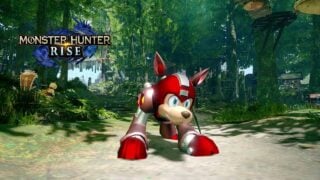 The next Monster Hunter Rise crossover features Rush from Mega Man