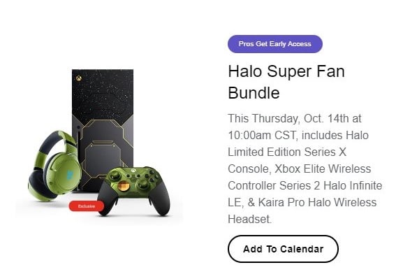 Pre-order Halo Infinite Xbox Elite Wireless Controller Series 2