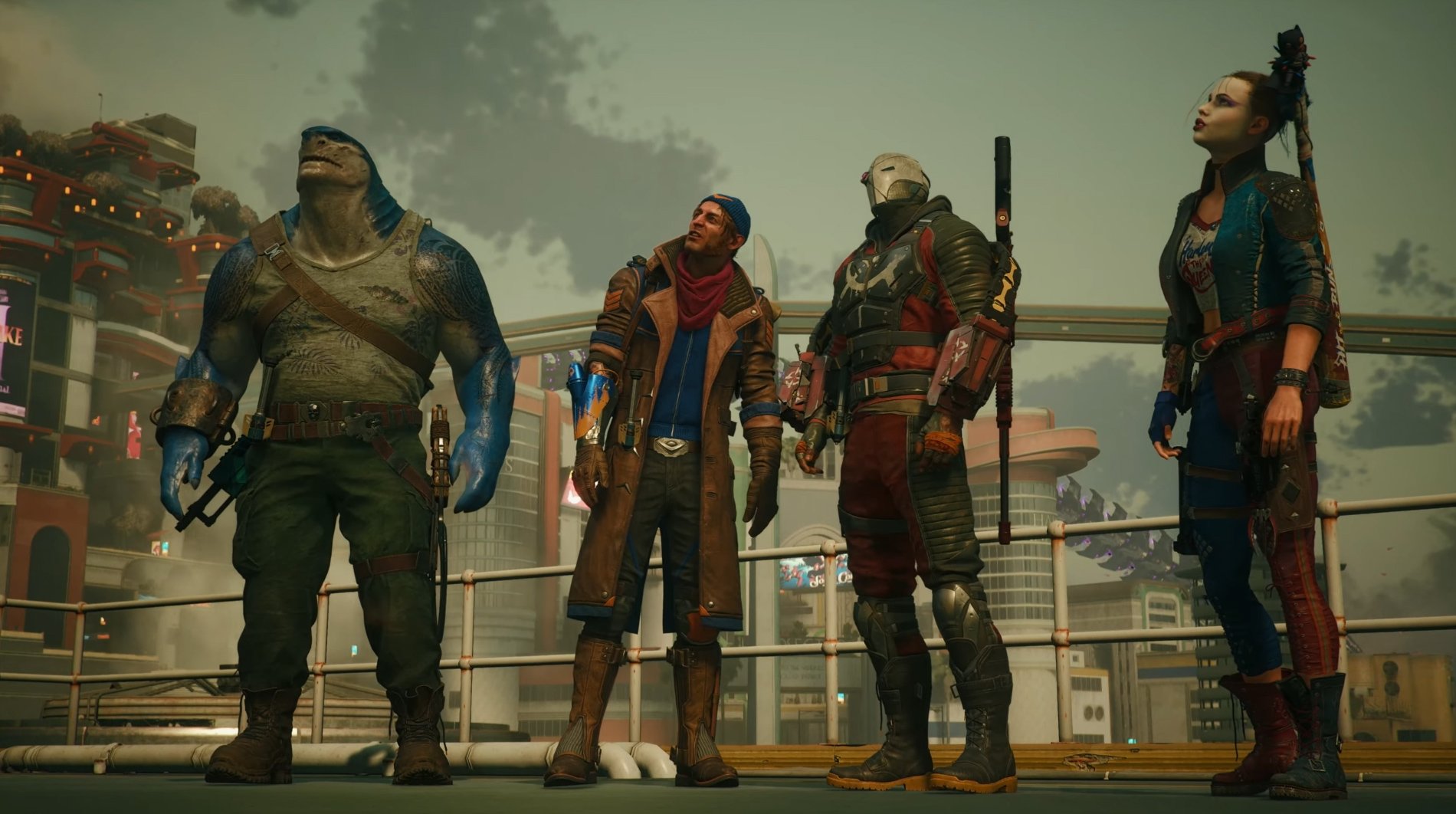 Here's a first look at gameplay for Rocksteady's Suicide Squad