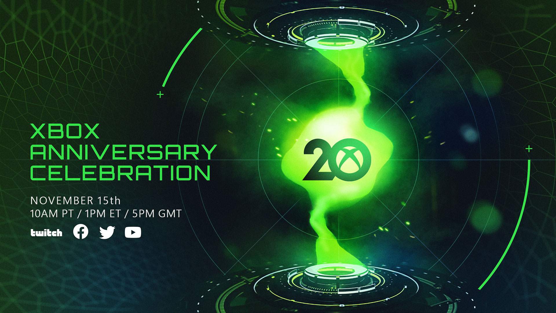 Xbox has revealed plans for a 20th anniversary digital broadcast | VGC
