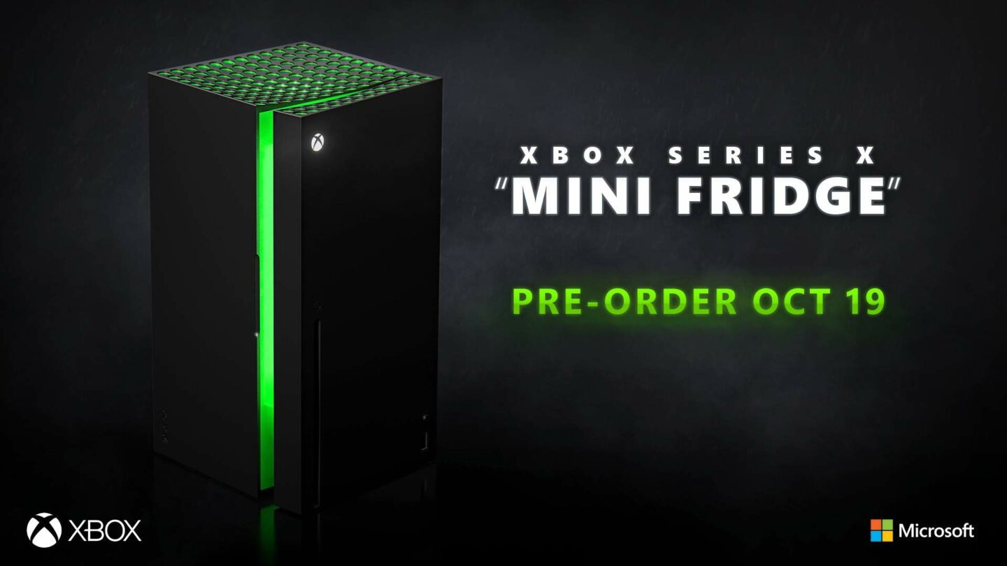 The Xbox Series X mini fridge launches in December for 100 / £90 VGC