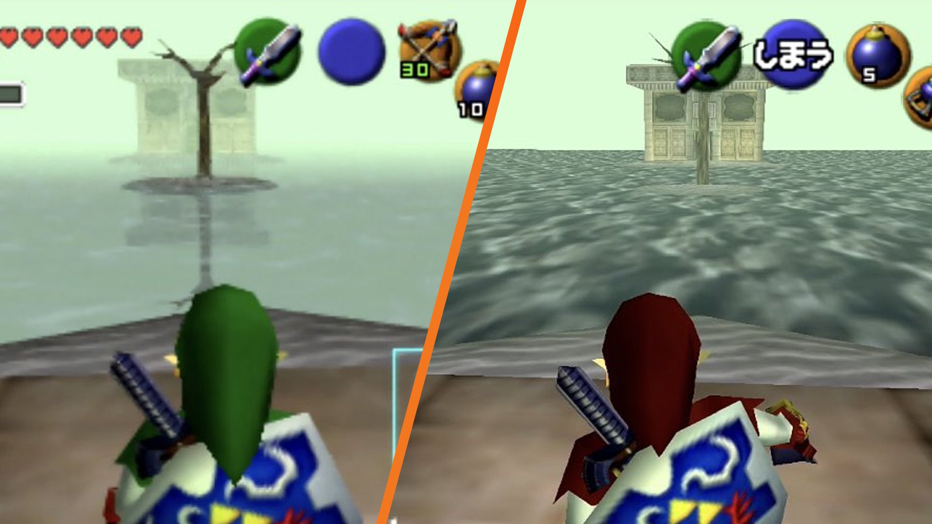 Zelda: Why Ocarina of Time's Water Looks Worse on Switch