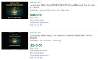 Elden Ring test keys are selling for hundreds on eBay