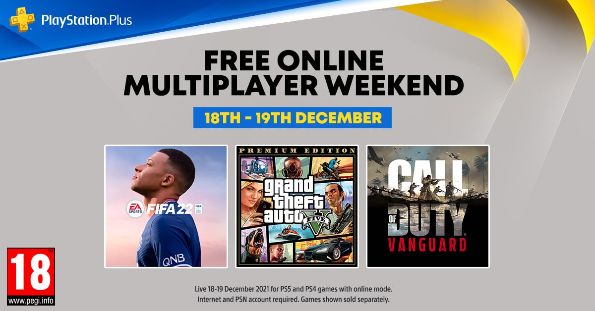 PlayStation® Plus  Free Online Multiplayer Weekend 