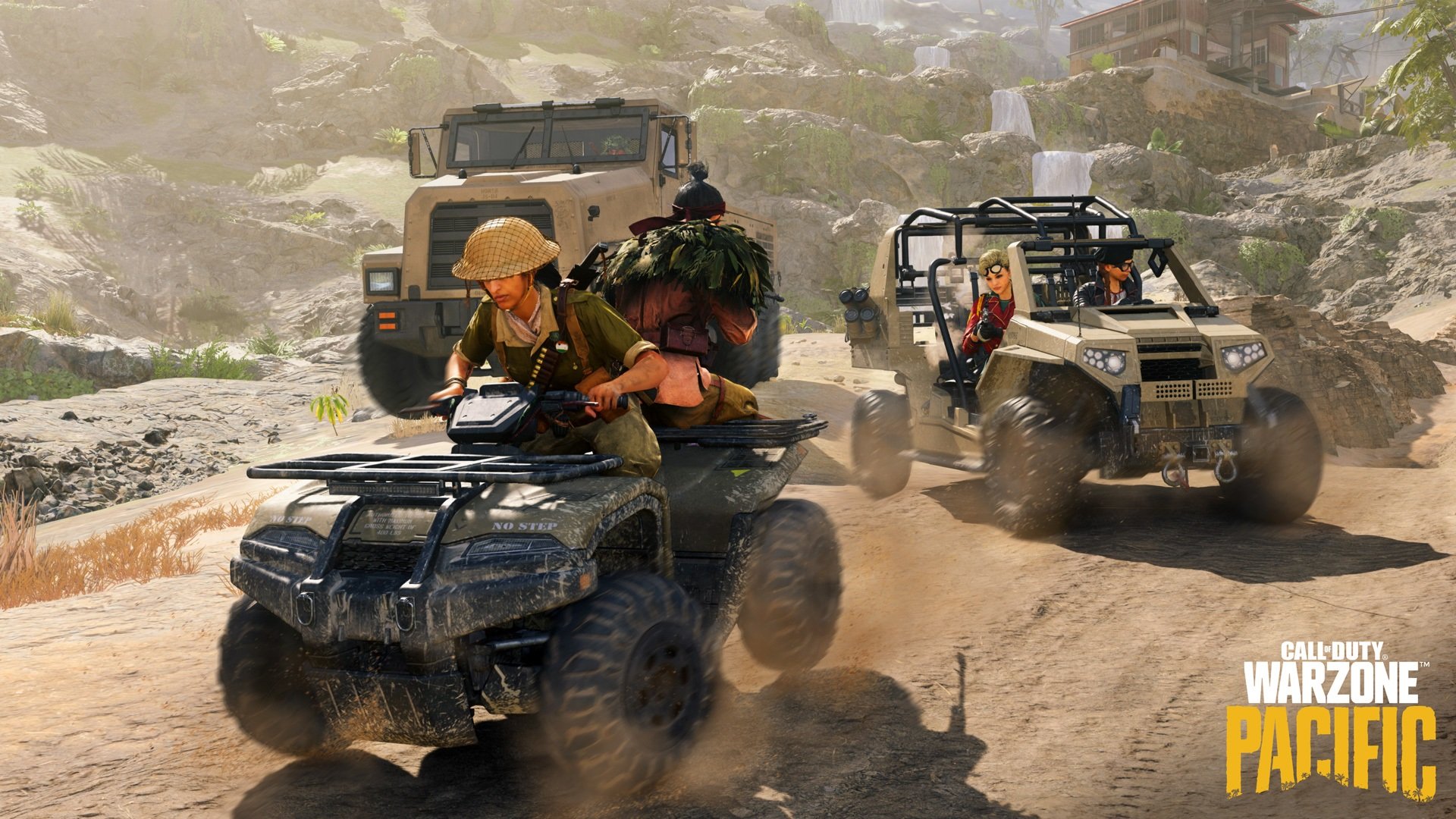 warzone pacific vehicles