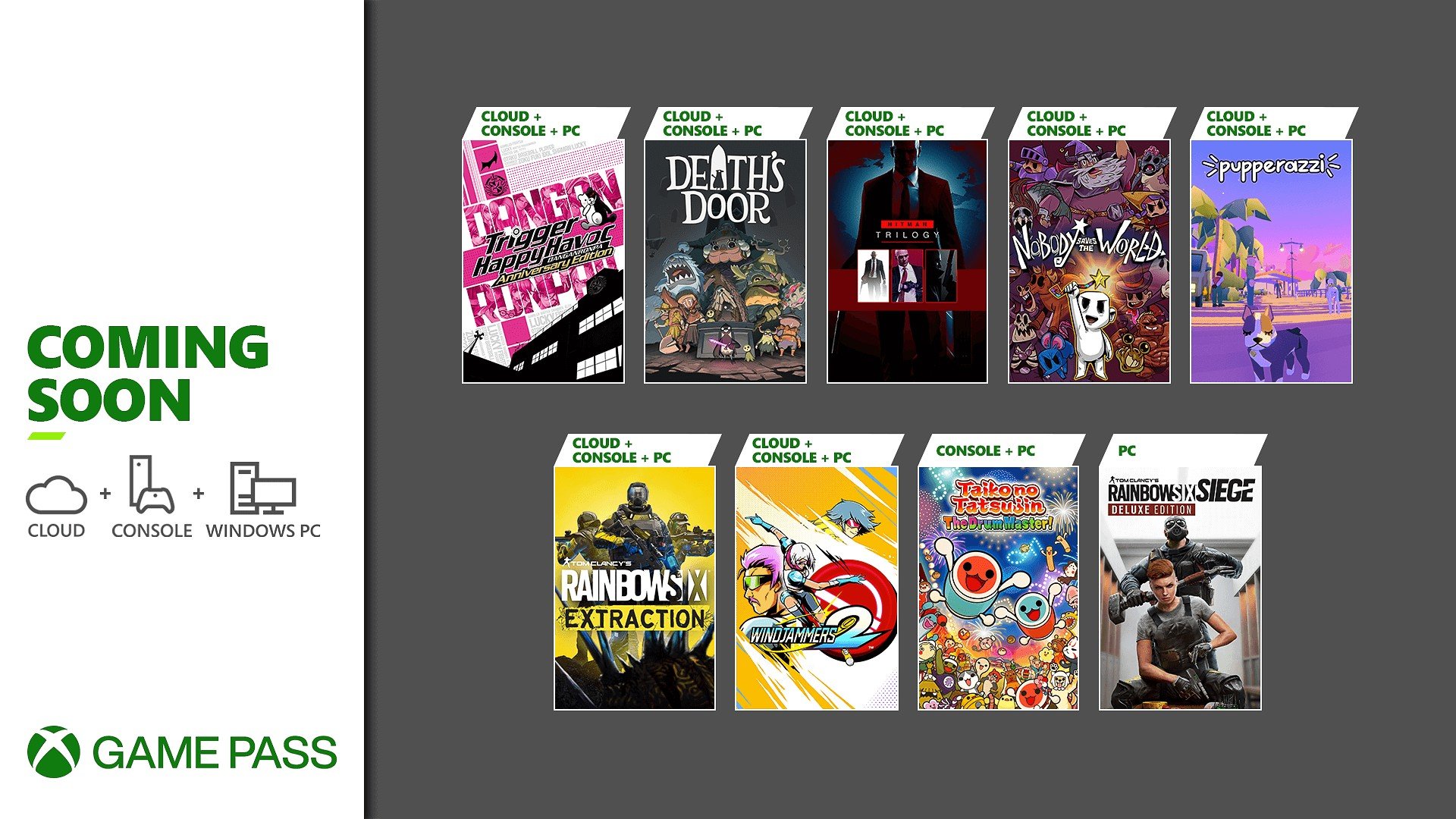 The next Game Pass titles have leaked, including Death's Door and Taiko no  Tatsujin