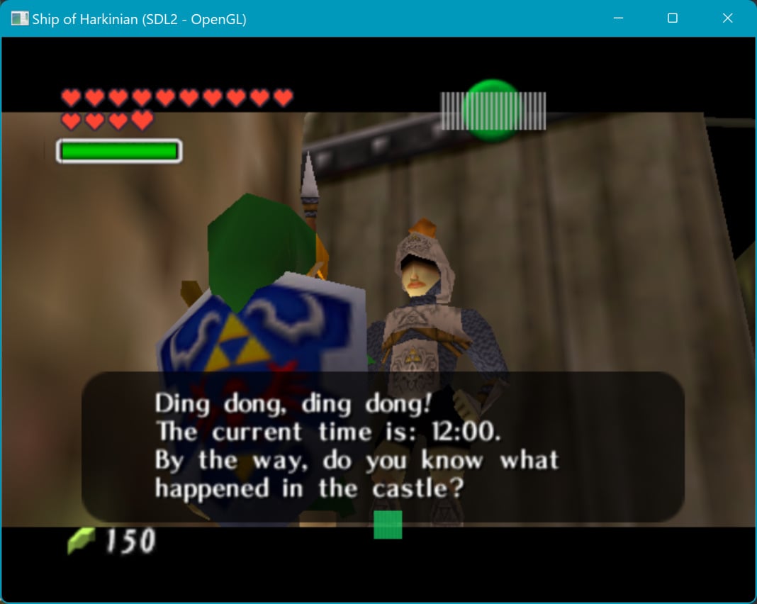 A '90% complete' fan-made PC port of Zelda: Ocarina of Time could