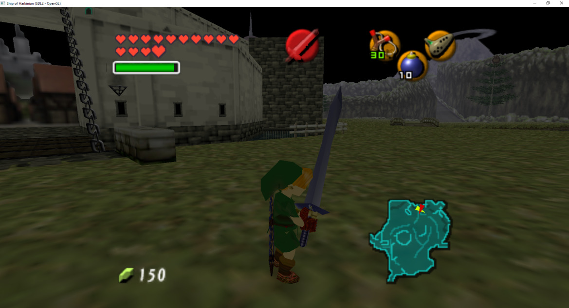 Andy Robinson on X: Zelda: Ocarina of Time is already looking