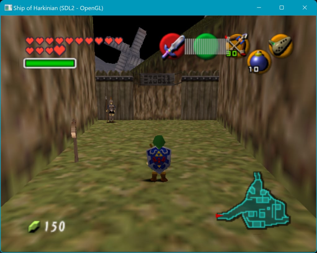 Fan-made The Legend of Zelda: Ocarina of Time PC port is 90