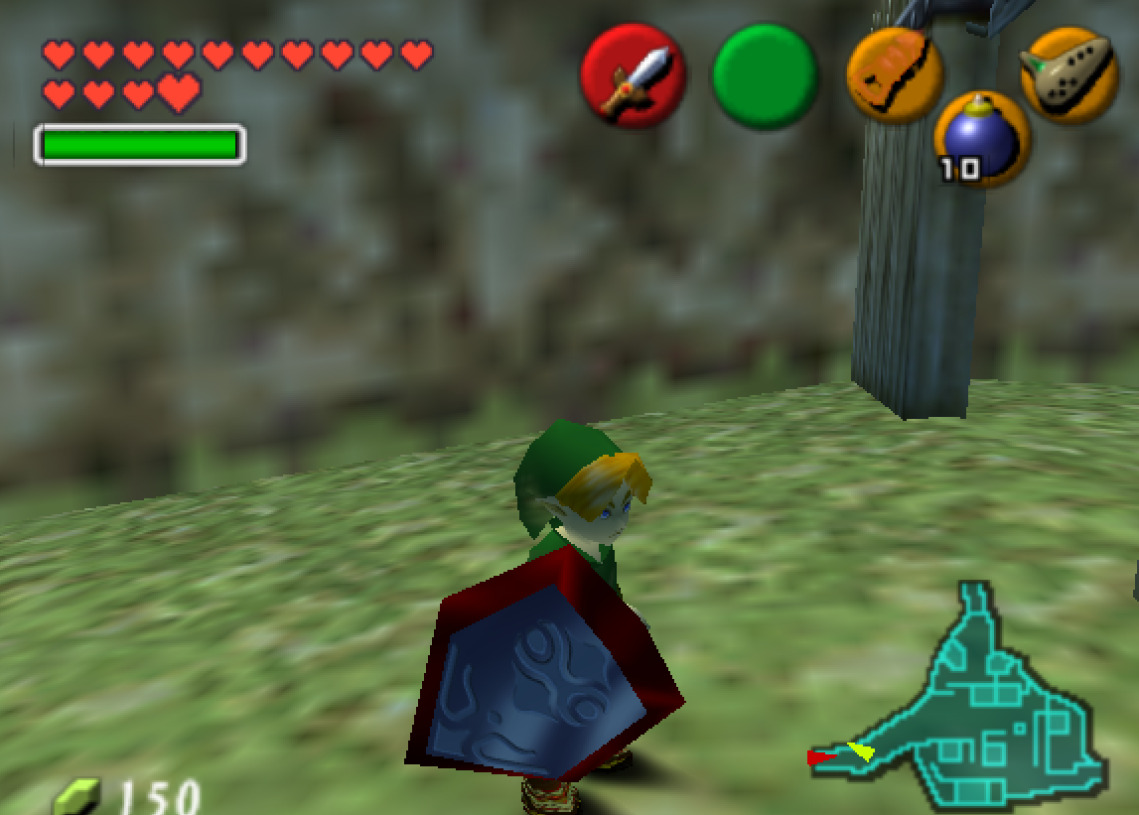 Zelda ocarina of time pc port gives 9 1/2 hours on full charge
