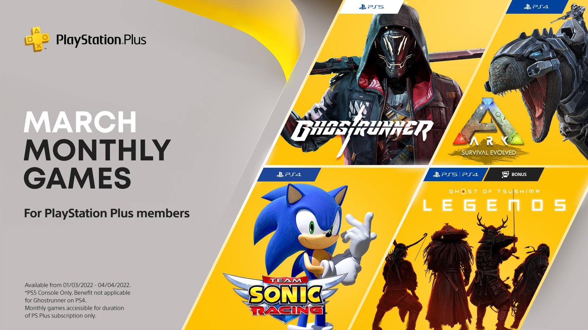 PlayStation Plus games have been revealed VGC
