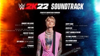 Rap musician Machine Gun Kelly will be playable in WWE 2K22