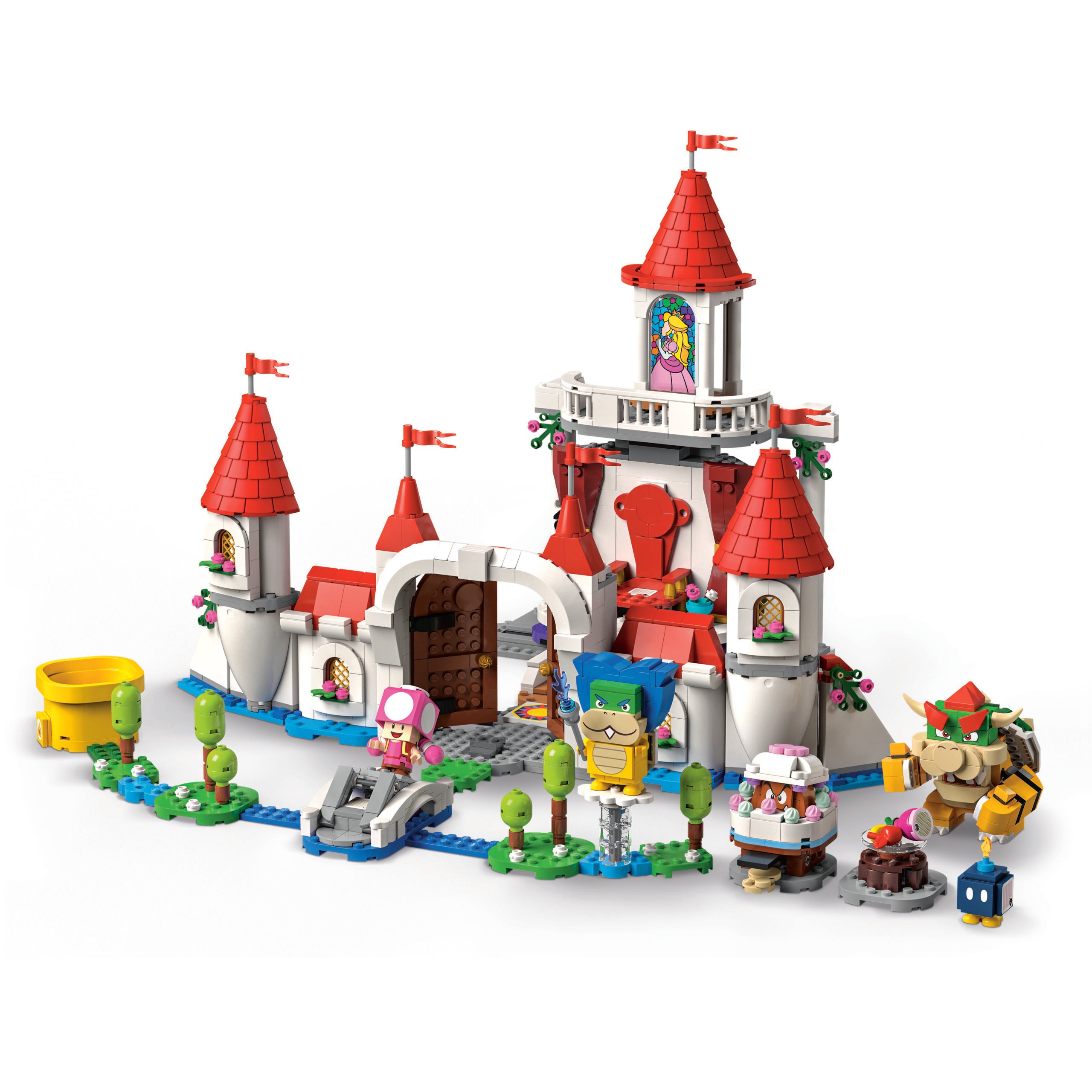 Lego Princess Peach and Peach s Castle have been officially