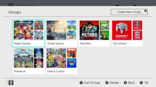 Nintendo Switch has finally added folders