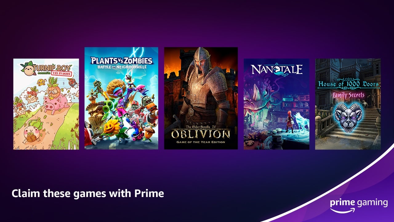 August's 'free' games with  Prime Gaming have been announced