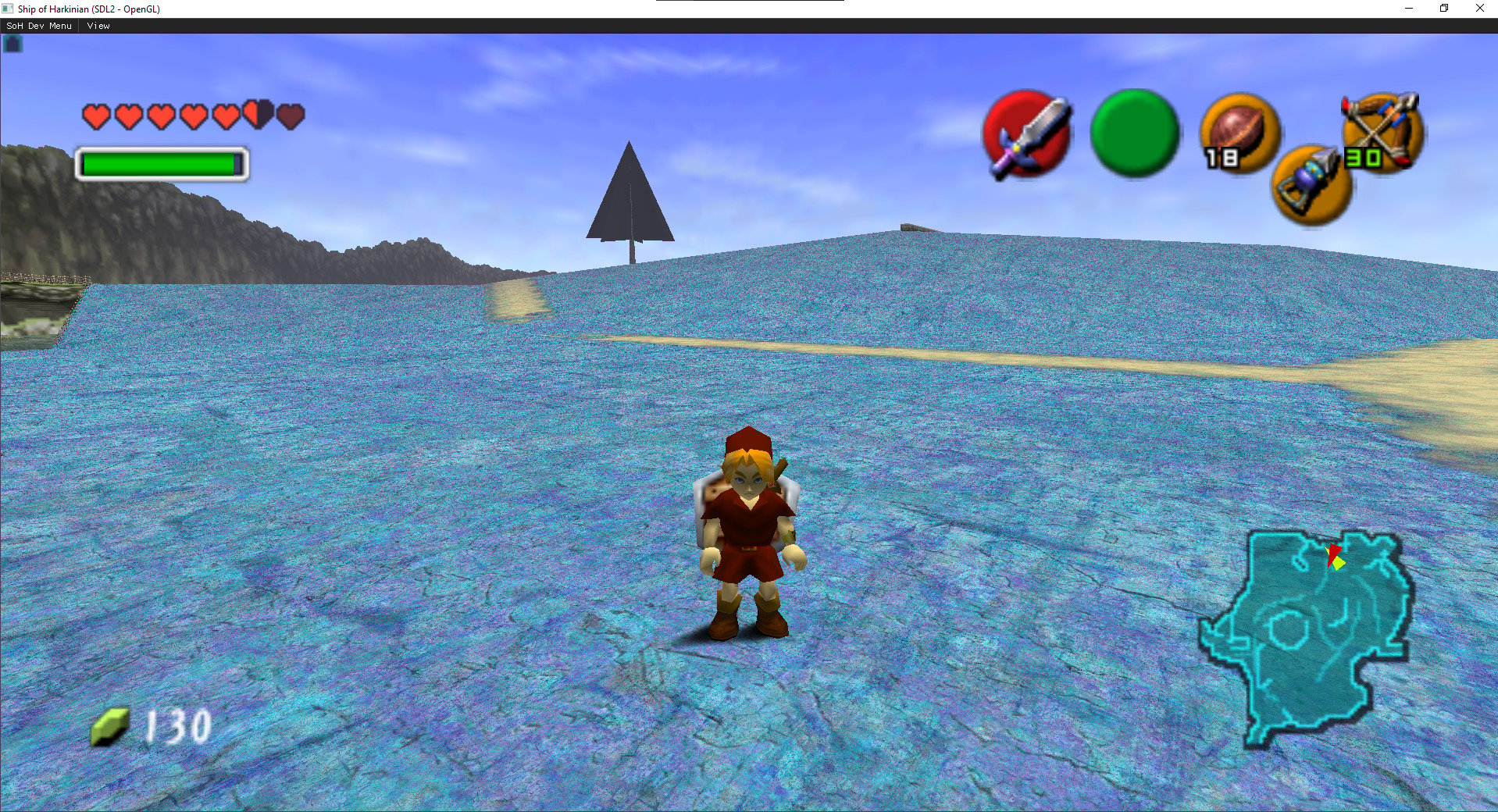 Exert magician sufficient Zelda: Ocarina of Time's in-development PC port is already getting mods |  VGC