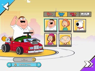 A new karting game stars Family Guy, King of the Hill and American Dad characters