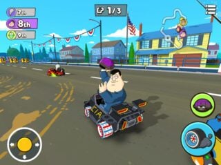 A new karting game stars Family Guy, King of the Hill and American Dad characters