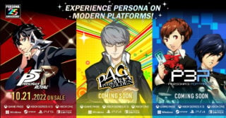 Persona 3, Persona 4 and Persona 5 have been announced for Nintendo Switch