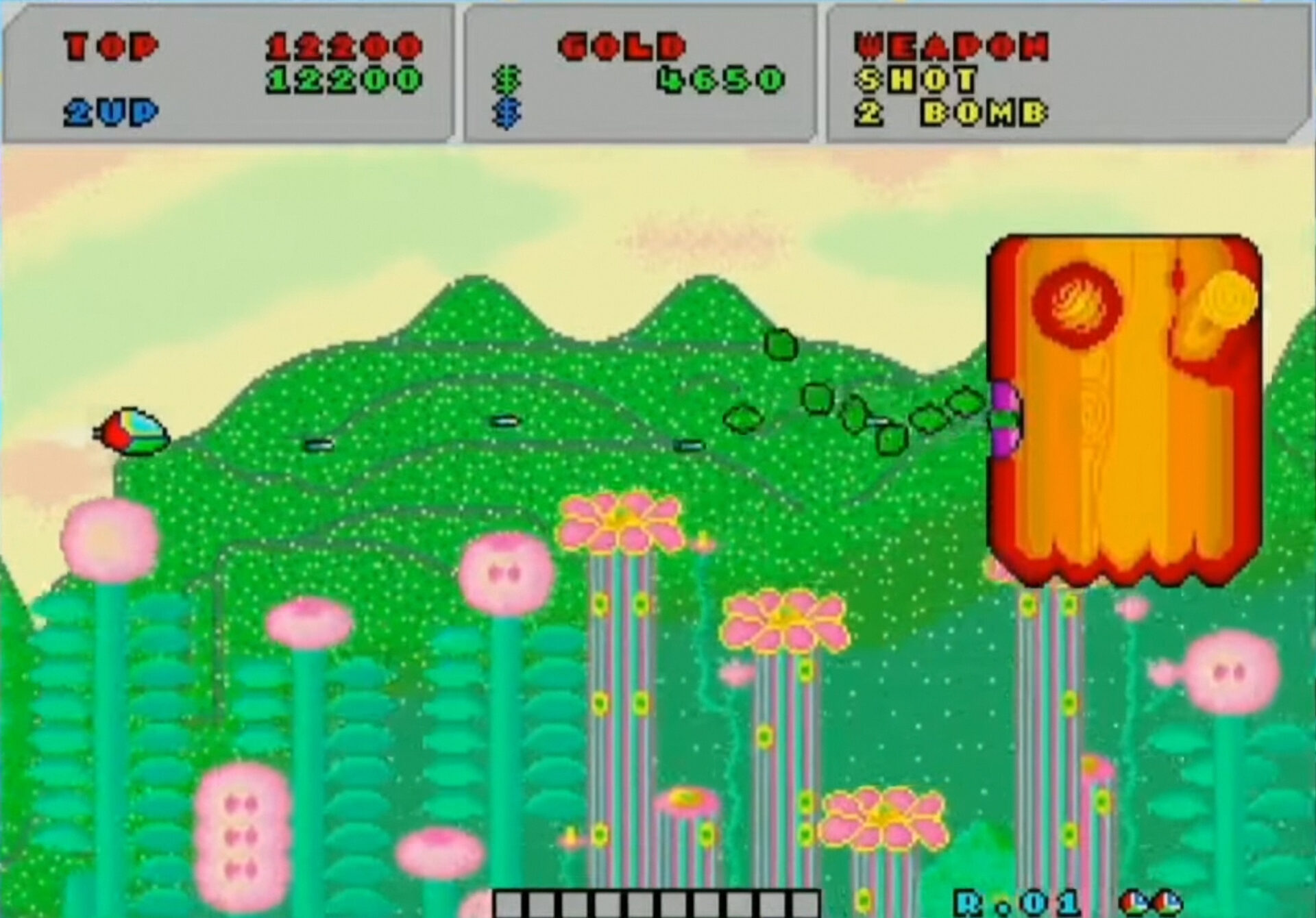 SUPER FANTASY ZONE Per Sega Mega Drive - Cartuccia Giapponese NTSC-J 1992 - Foto 1