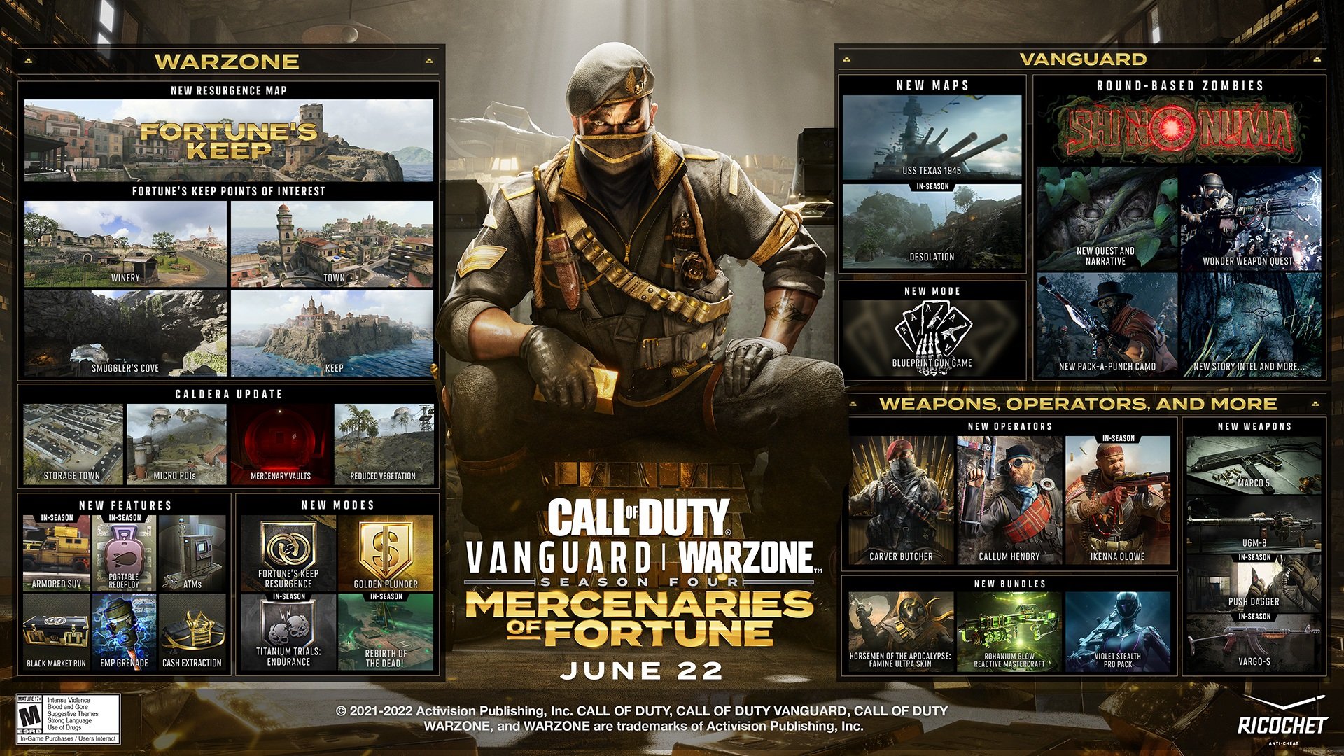 Call of Duty: Vanguard in-game event teased with map - Xfire