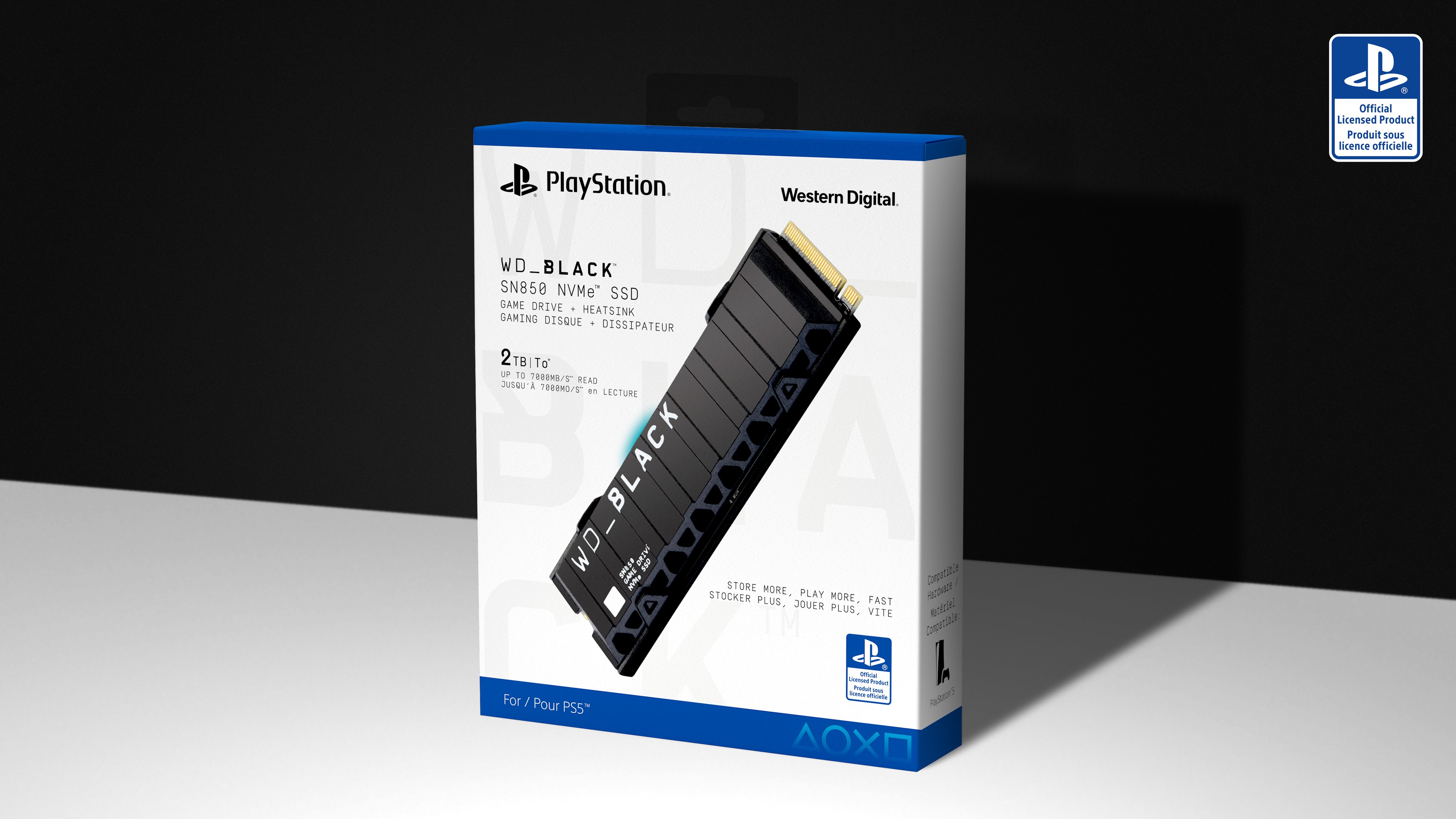 WD_BLACK SN850 NVMe™ SSD for PS5™ Consoles