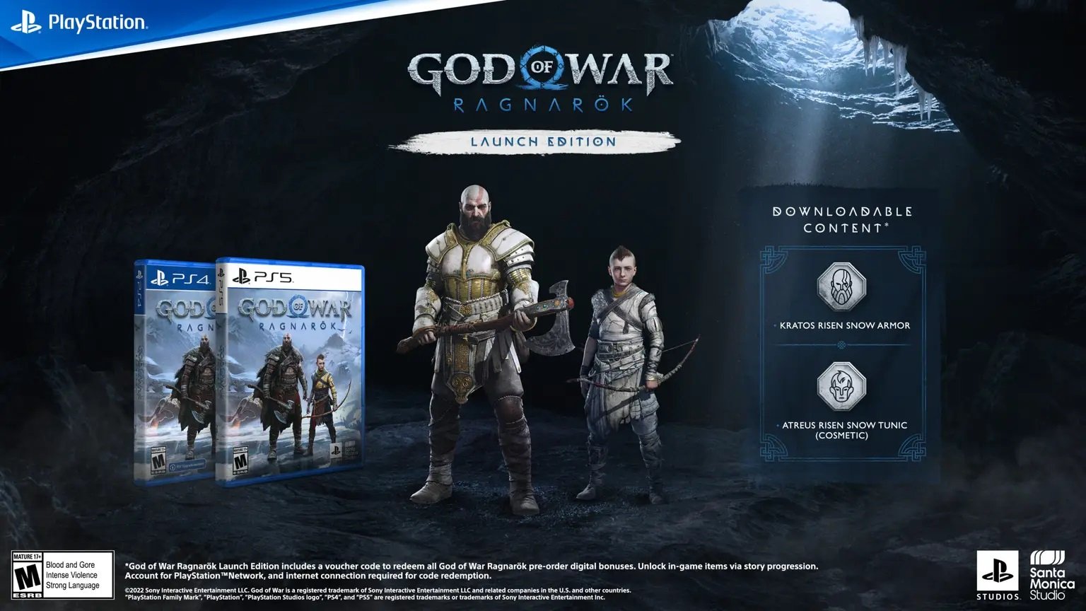 God of War Ragnarök pre-orders are open, revealing PS5 graphics