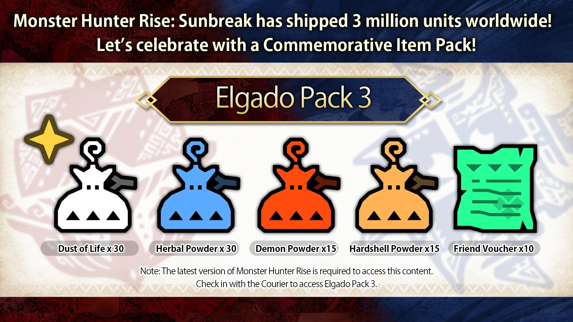 Free Monster Hunter Rise DLC released to celebrate new Sunbreak sales  milestone | VGC