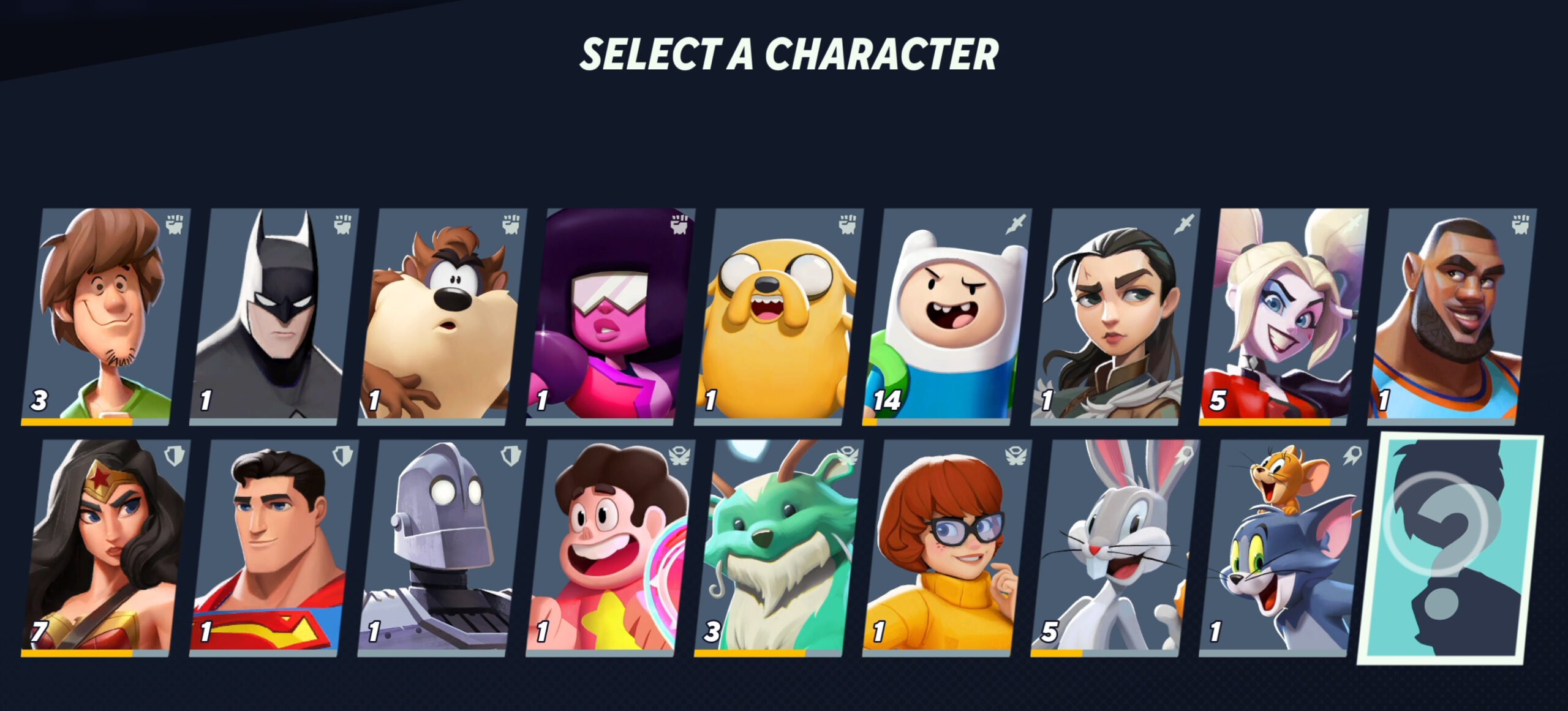 MultiVersus characters Every current and fighter listed