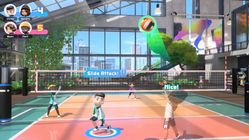 Switch Sports is adding new football and volleyball features next week