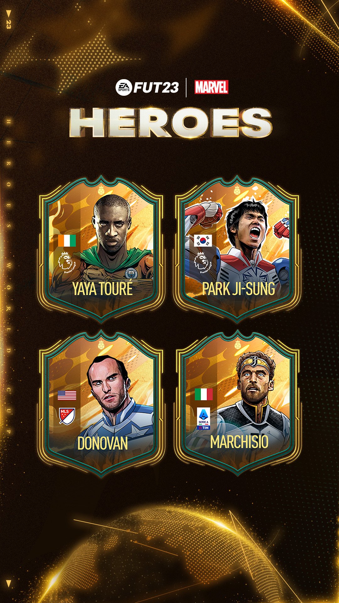 All FIFA 23 Heroes list