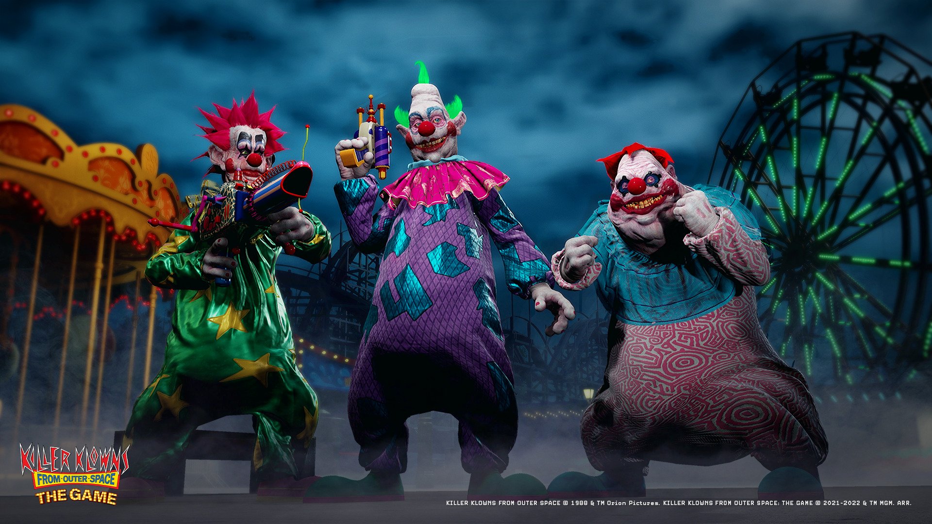 Killer Klowns from Outer Space The Game  Reveal Trailer  IGN