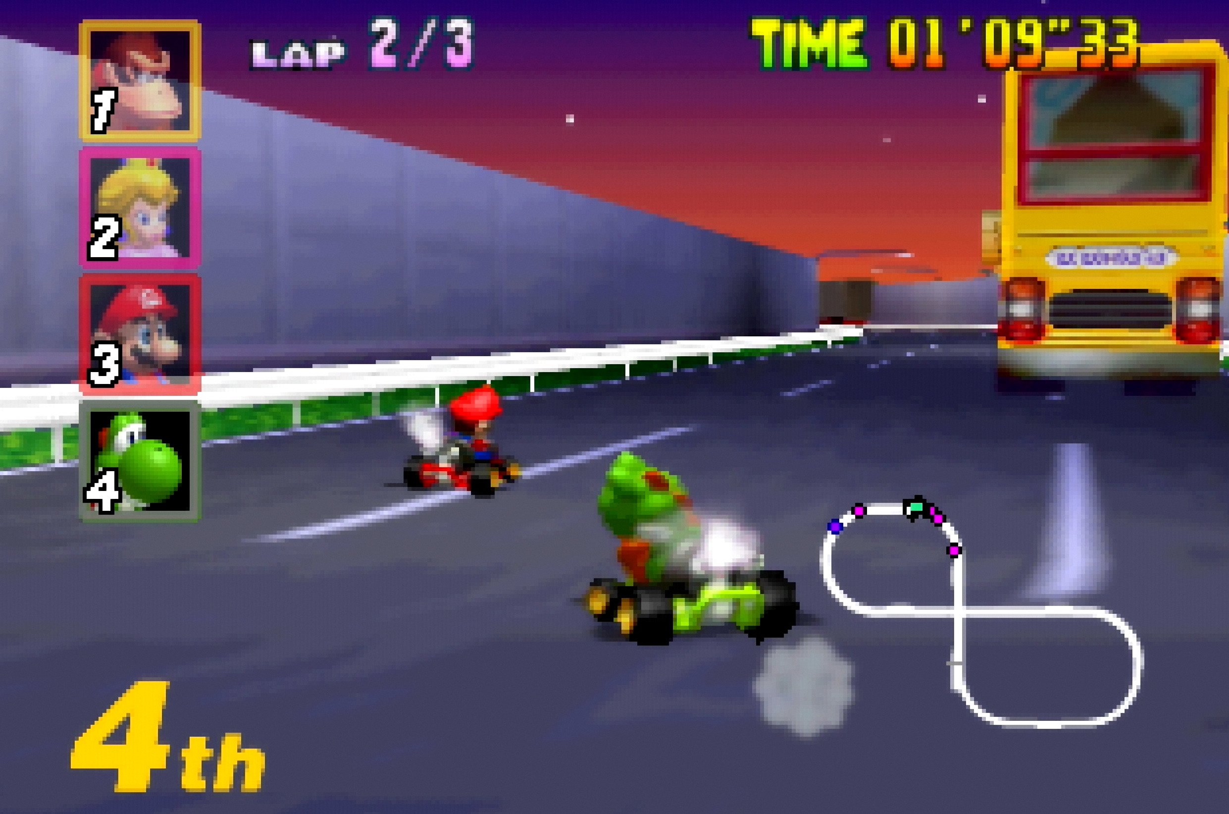 KART TELECOMMANDE MARIO KART64