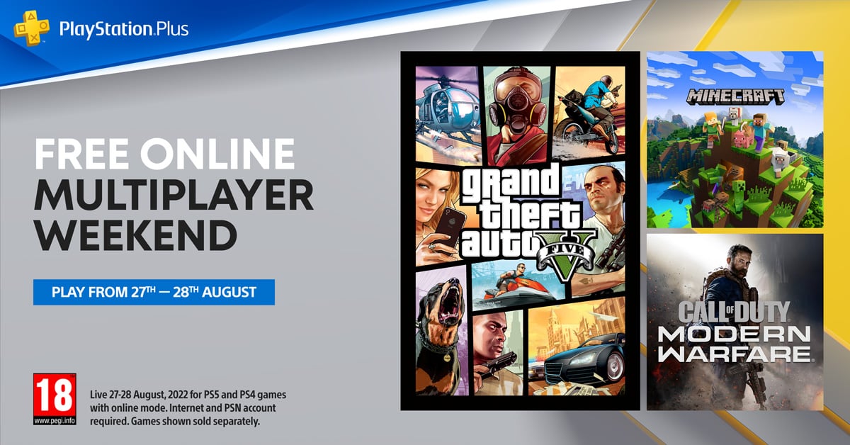 PS4 Free Online Multiplayer Weekend Starts Friday