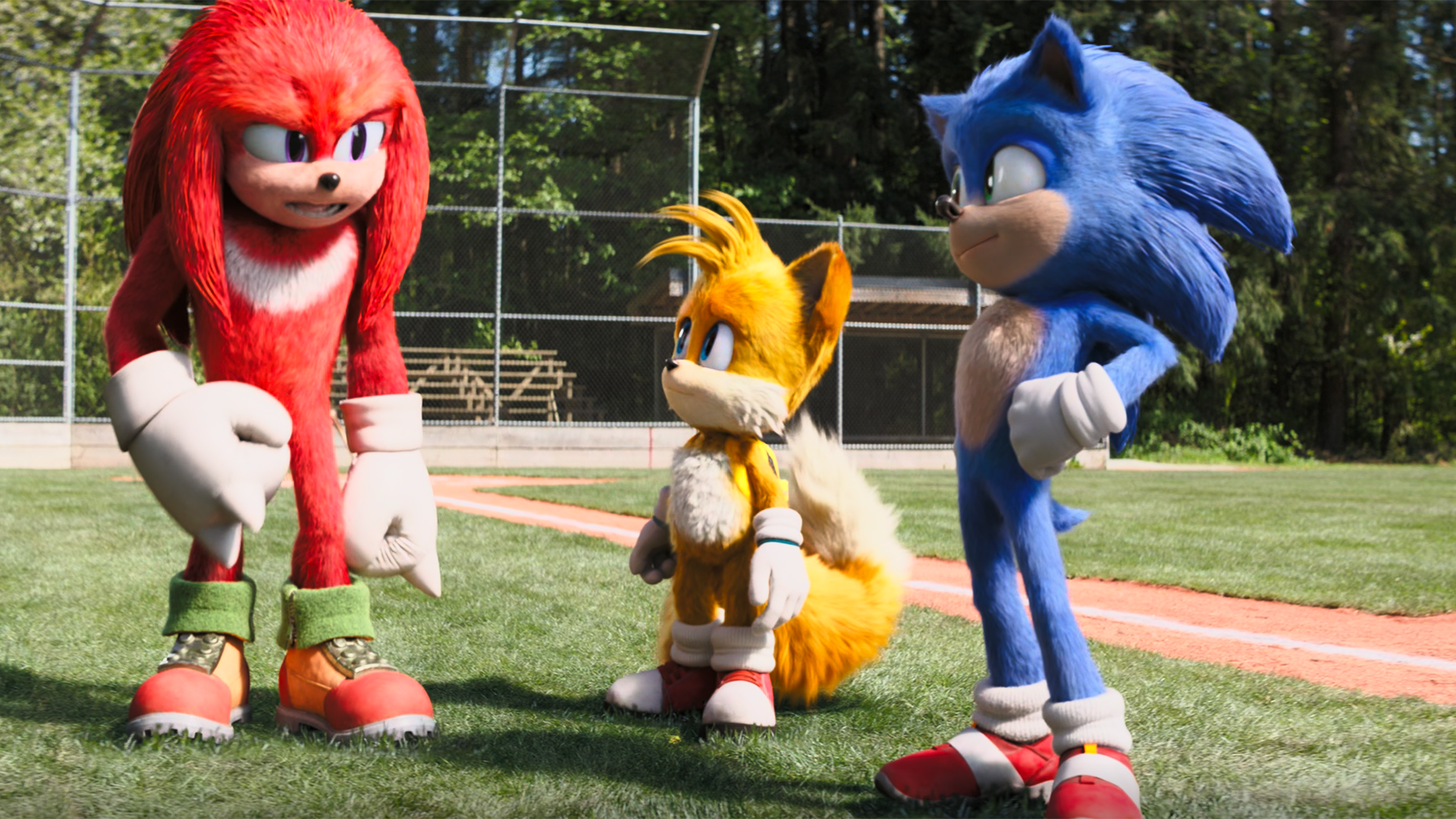 Sonic 2 movie set photos show Knuckles' design for the first time