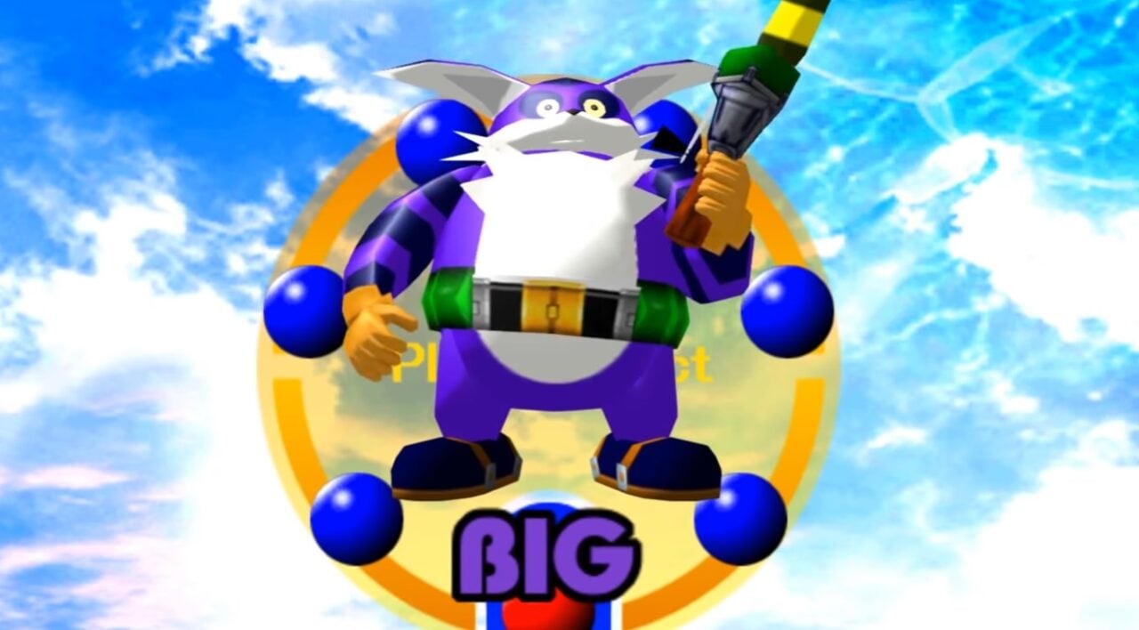 Big the Cat features in leaked Sonic Frontiers footage VGC