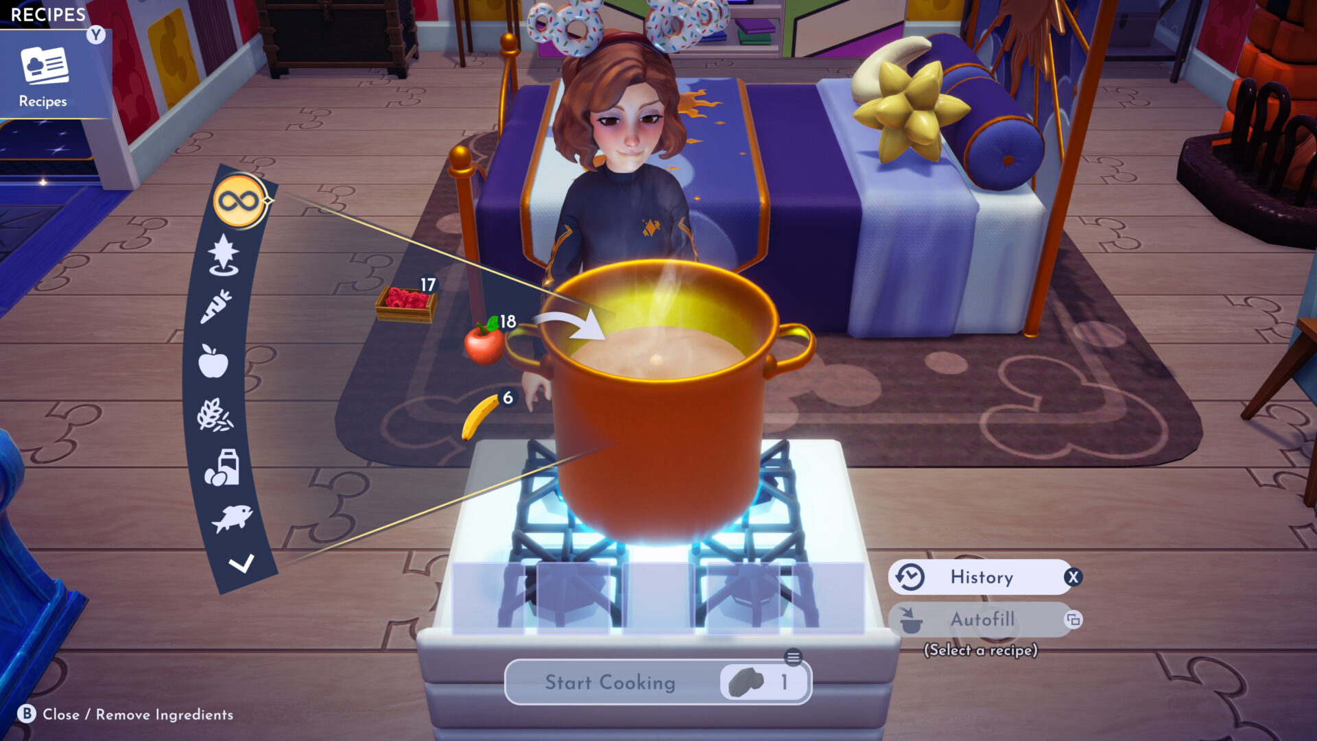 Disney Dreamlight Valley 5star meal recipes VGC
