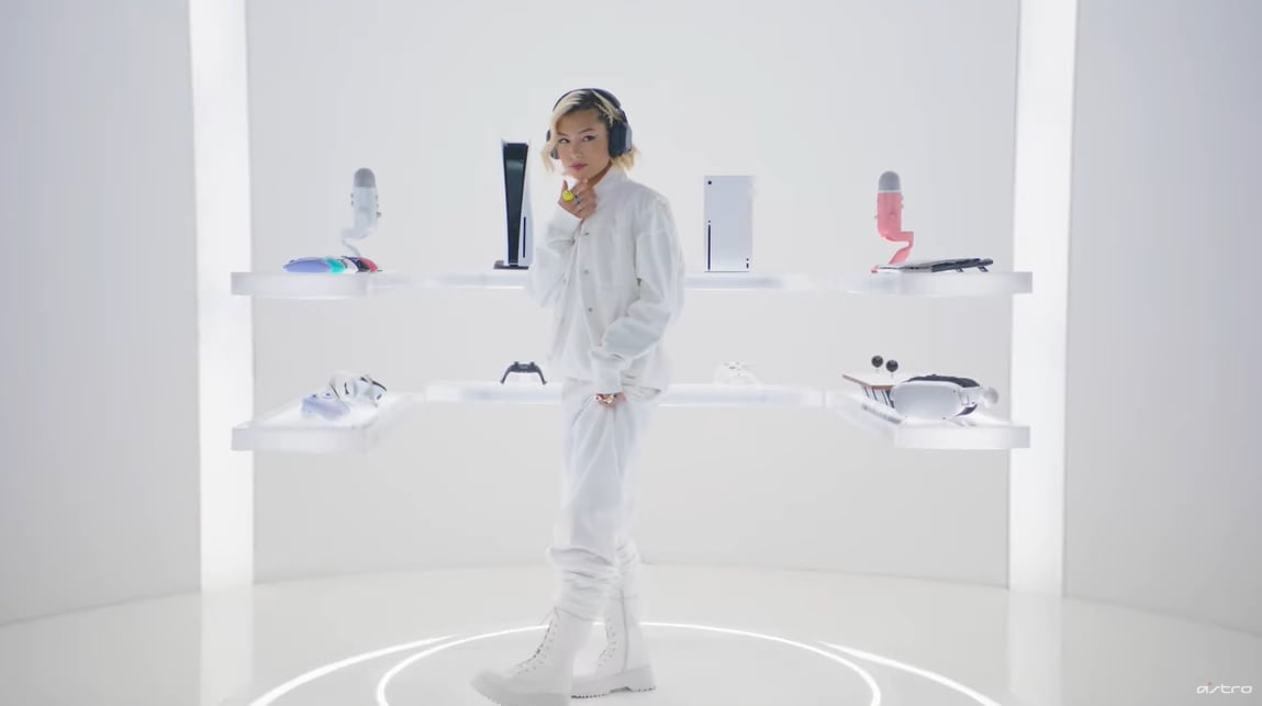 A white Xbox Series X console has been spotted in a Logitech advert - Video Games Chronicle