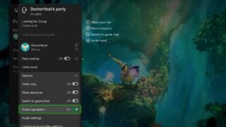 New Xbox Series X/S update adds party chat noise suppression feature today