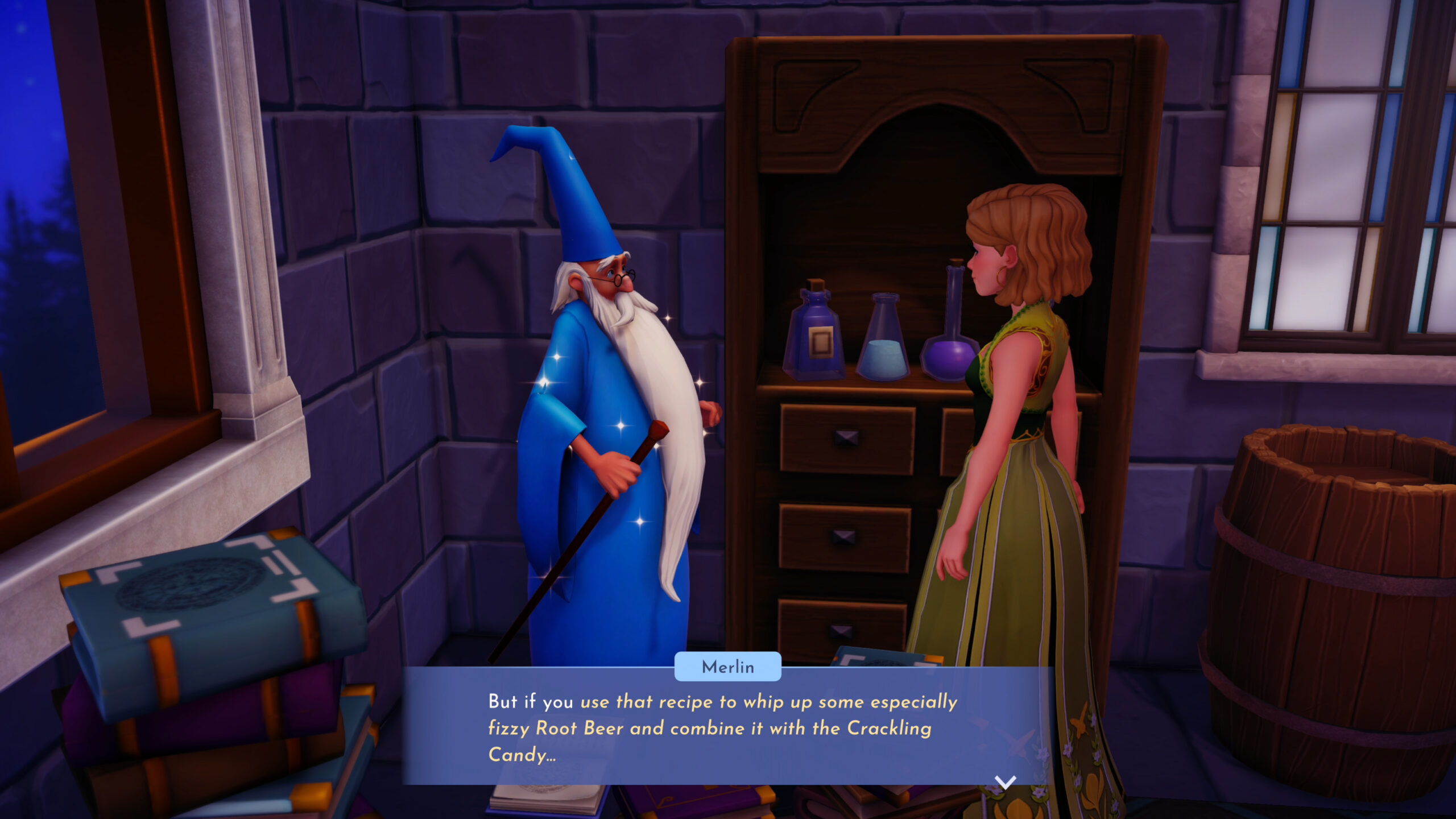 Disney Dreamlight Valley Extra Fizzy Root Beer recipe VGC