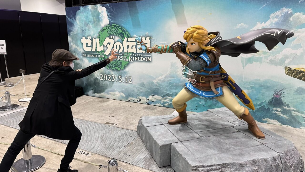Nintendo is promoting Zelda Tears of the Kingdom at its Tokyo Live event VGC