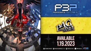 Atlus confirms January release for Persona 3 Portable and Persona 4 Golden