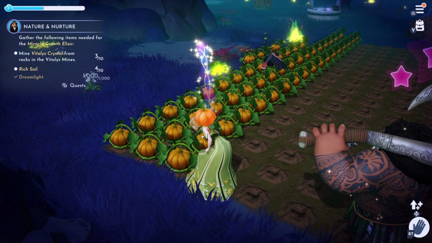 Disney Dreamlight Valley Where to find rich soil VGC