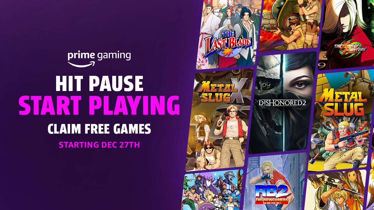 November's 'free' games with  Prime Gaming are now available