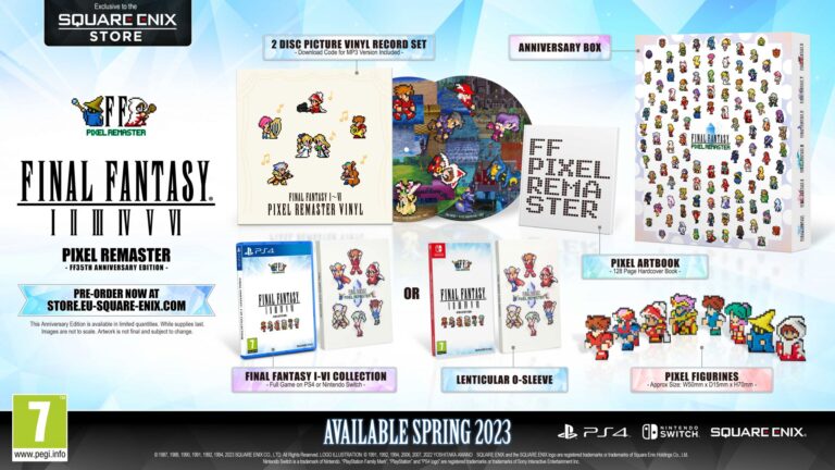 FINAL FANTASY PIXEL REMASTER ボックスセット Final Fantasy Pixel Remasters confirmed for Switch and PS4